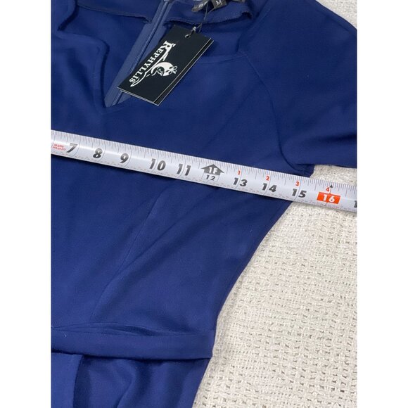 NWT Rephyllis In M With‎ Pockets Womens Blue Dress Navy blue - Picture 9 of 12